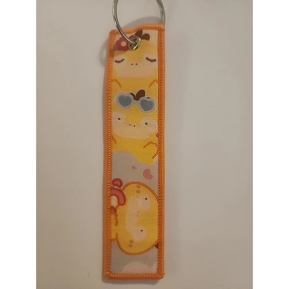 Pokemon 1 Piece Double‎ Sided 5 Inch Psyduck Keychain